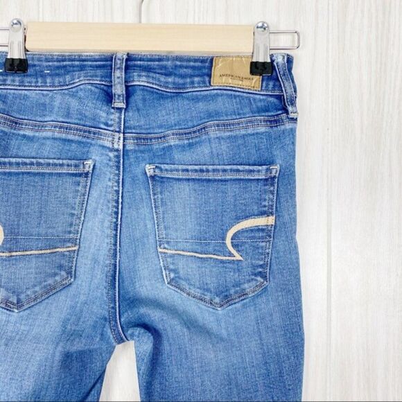 American Eagle | Super Hi Rise Jegging 00 Short - Picture 4 of 7